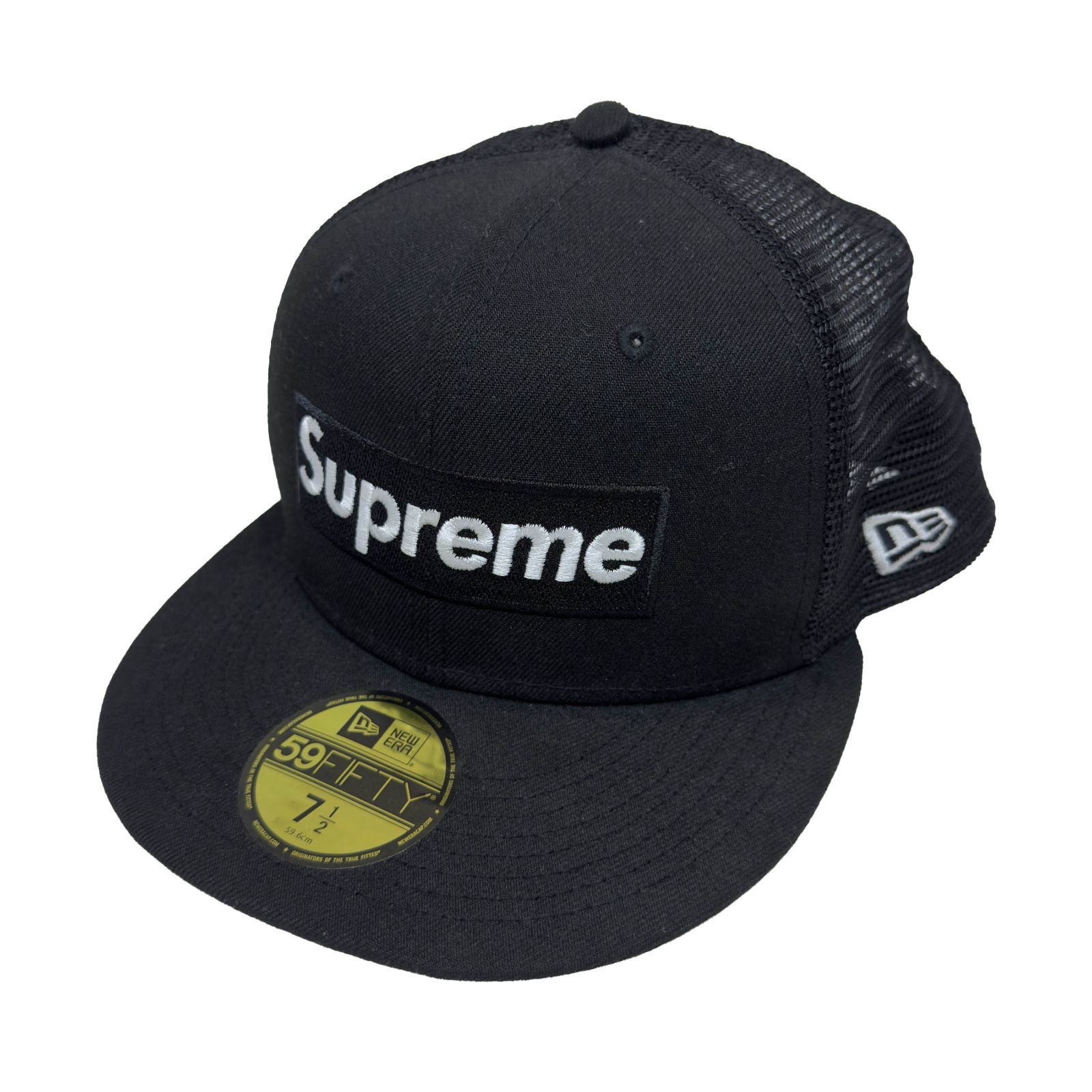 Supreme 59FIFTY ブラックキャップ 7 1/2 Size7 5⁄8(XL) SUPREME 