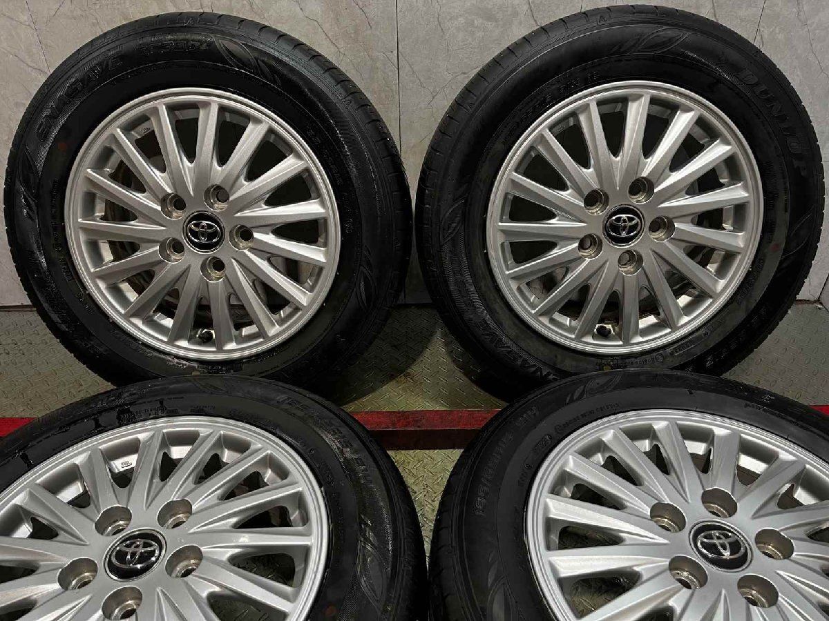 DL EC300+ 195/65R15】夏タイヤ【トヨタ 80ヴォクシー 純正ホイール 15 