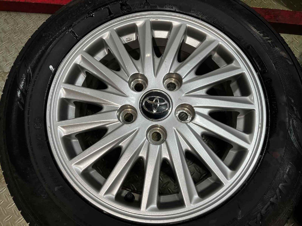 DL EC300+ 195/65R15】夏タイヤ【トヨタ 80ヴォクシー 純正ホイール 15 