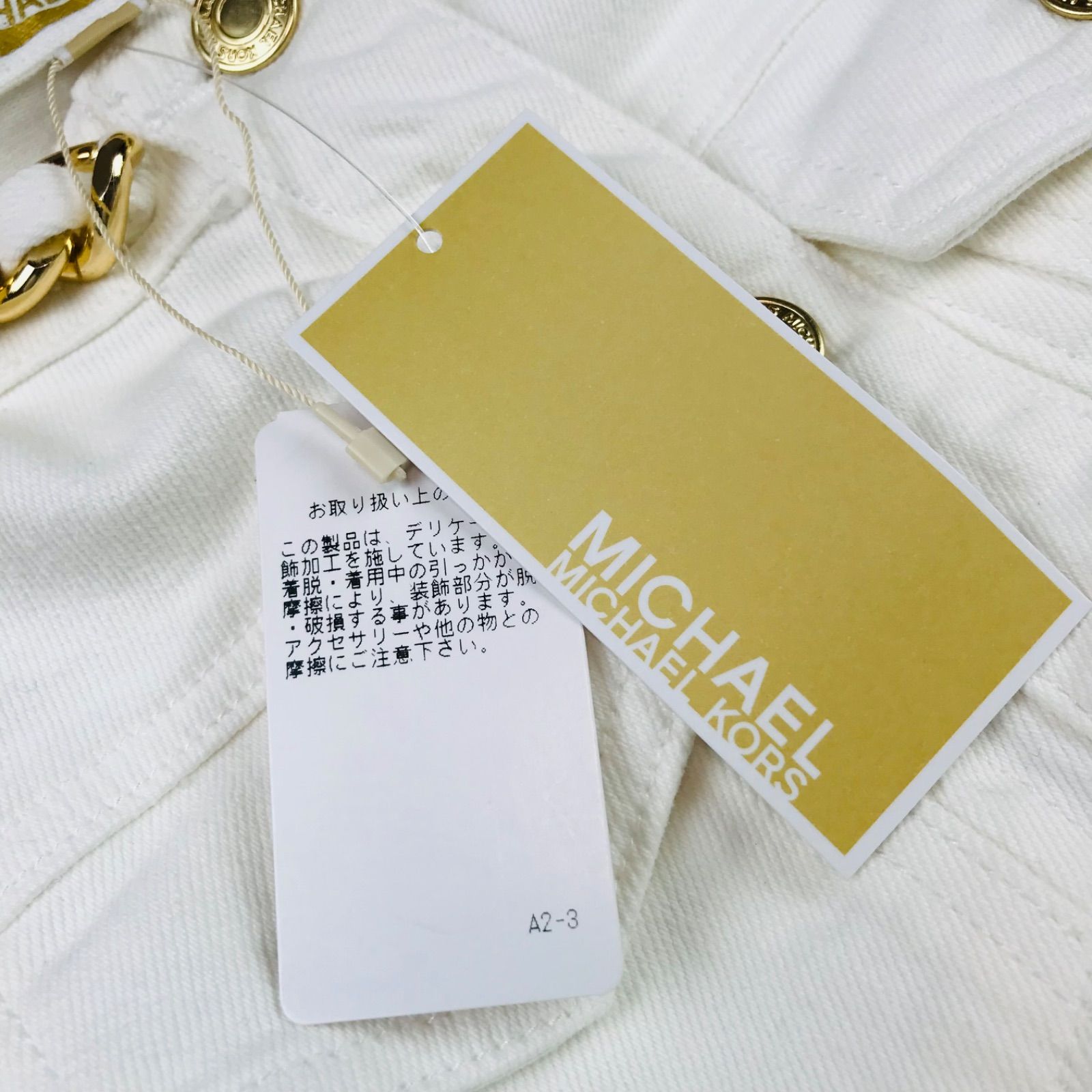 タグ付き新品☆MICHAEL KORS☆マイケルコース・レディース メタル 
