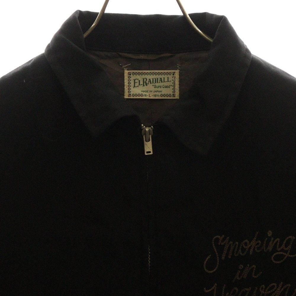 RADIALL (ラディアル) 12SS フロント刺繍 レーヨン スウィングトップ 