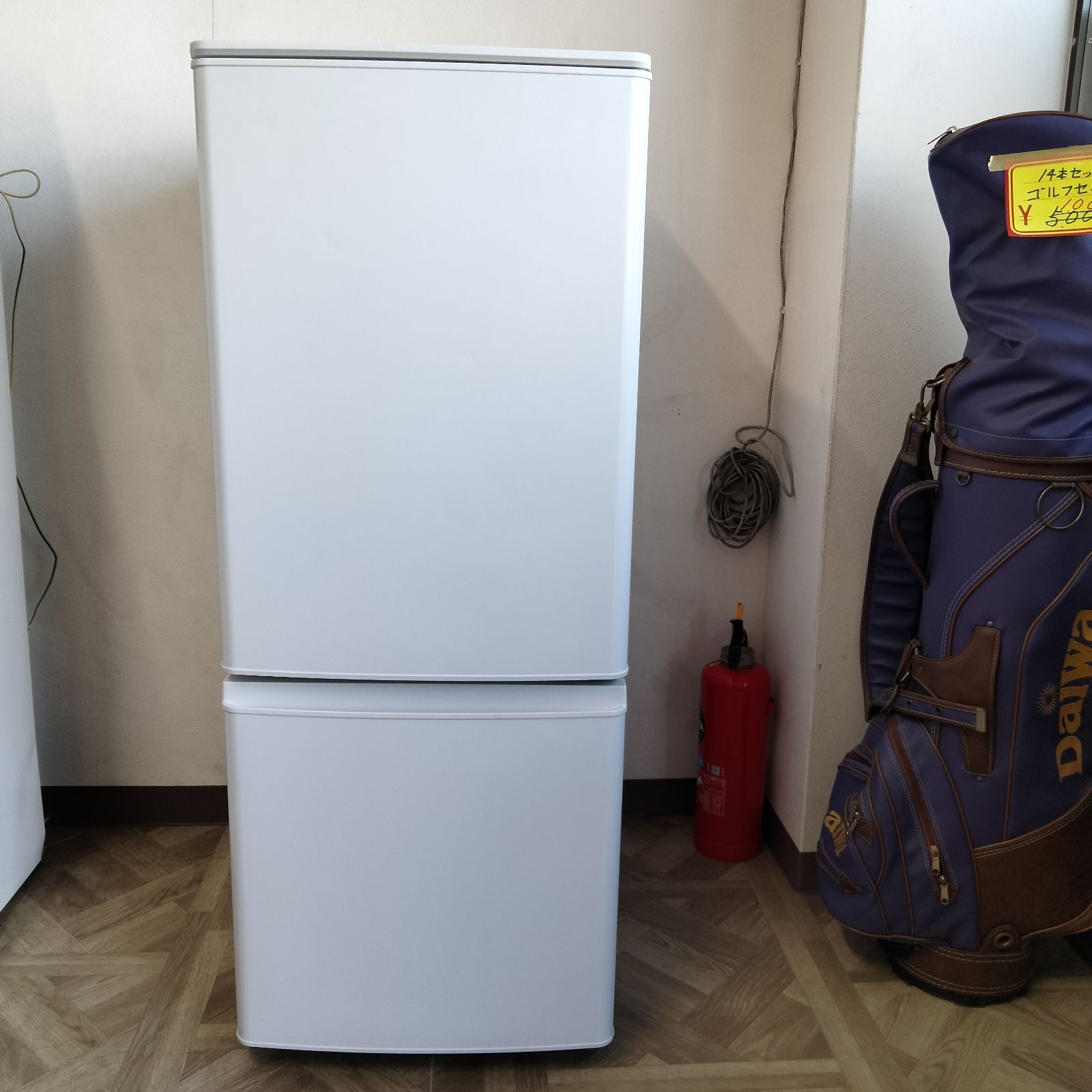 N-6934] 三菱電機製 2ドア冷凍冷蔵庫 MR-P15G-W 146L 2022年製 - メルカリ