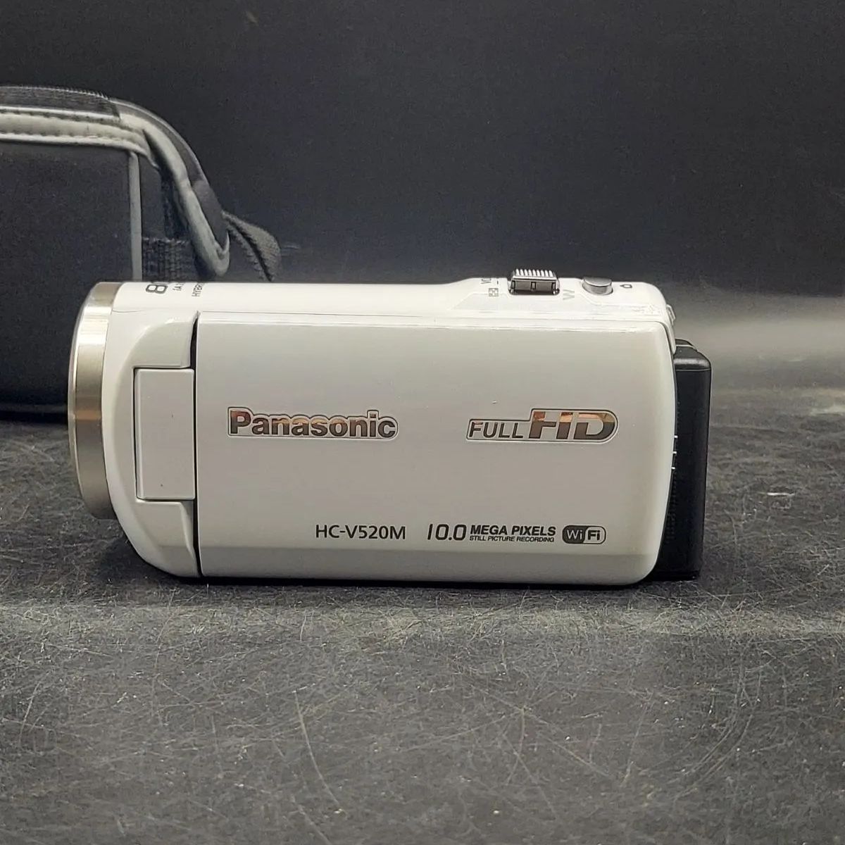 □13 Panasonic HC-V520M 動作未確認 ホワイト ビデオカメラ - メルカリ