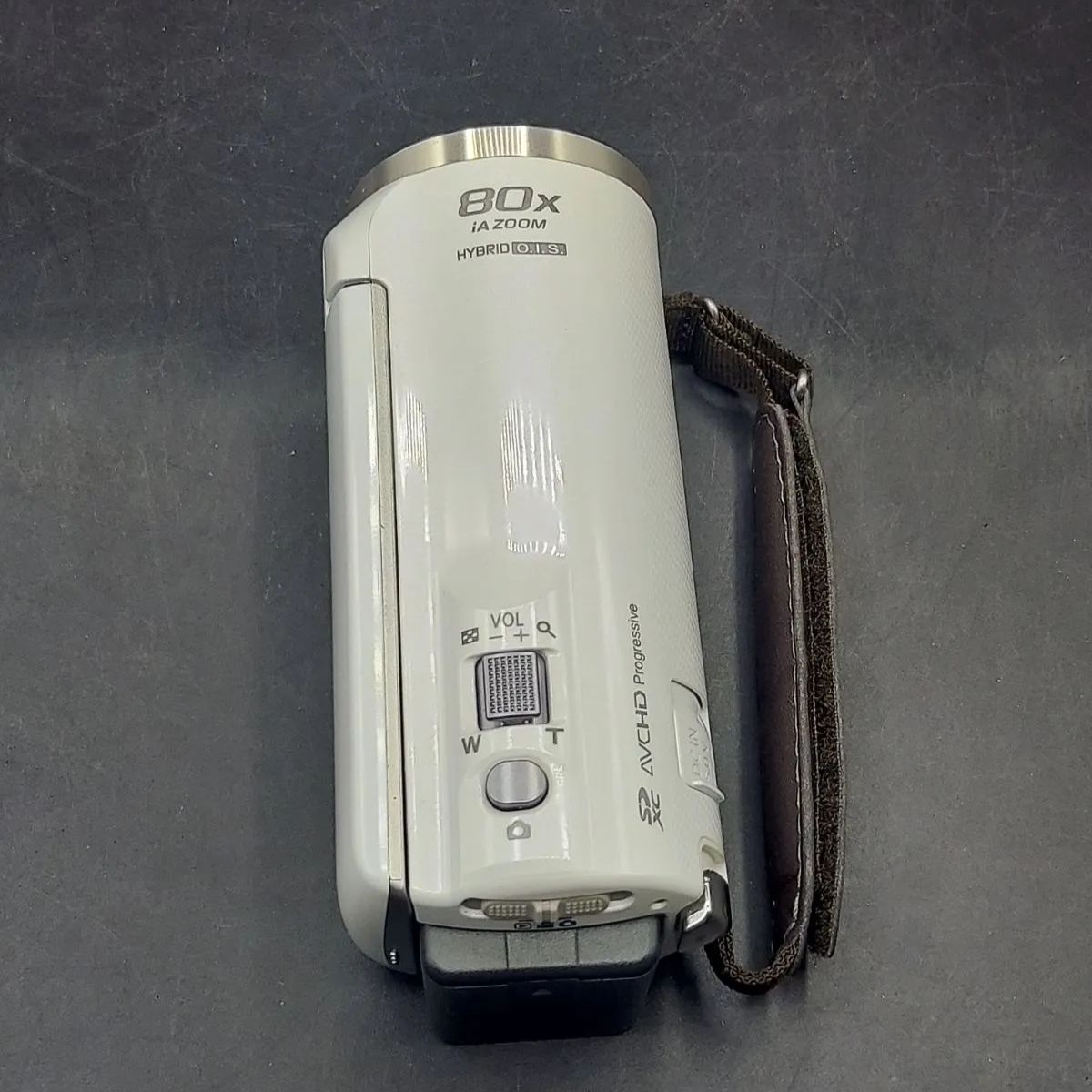 □13 Panasonic HC-V520M 動作未確認 ホワイト ビデオカメラ - メルカリ