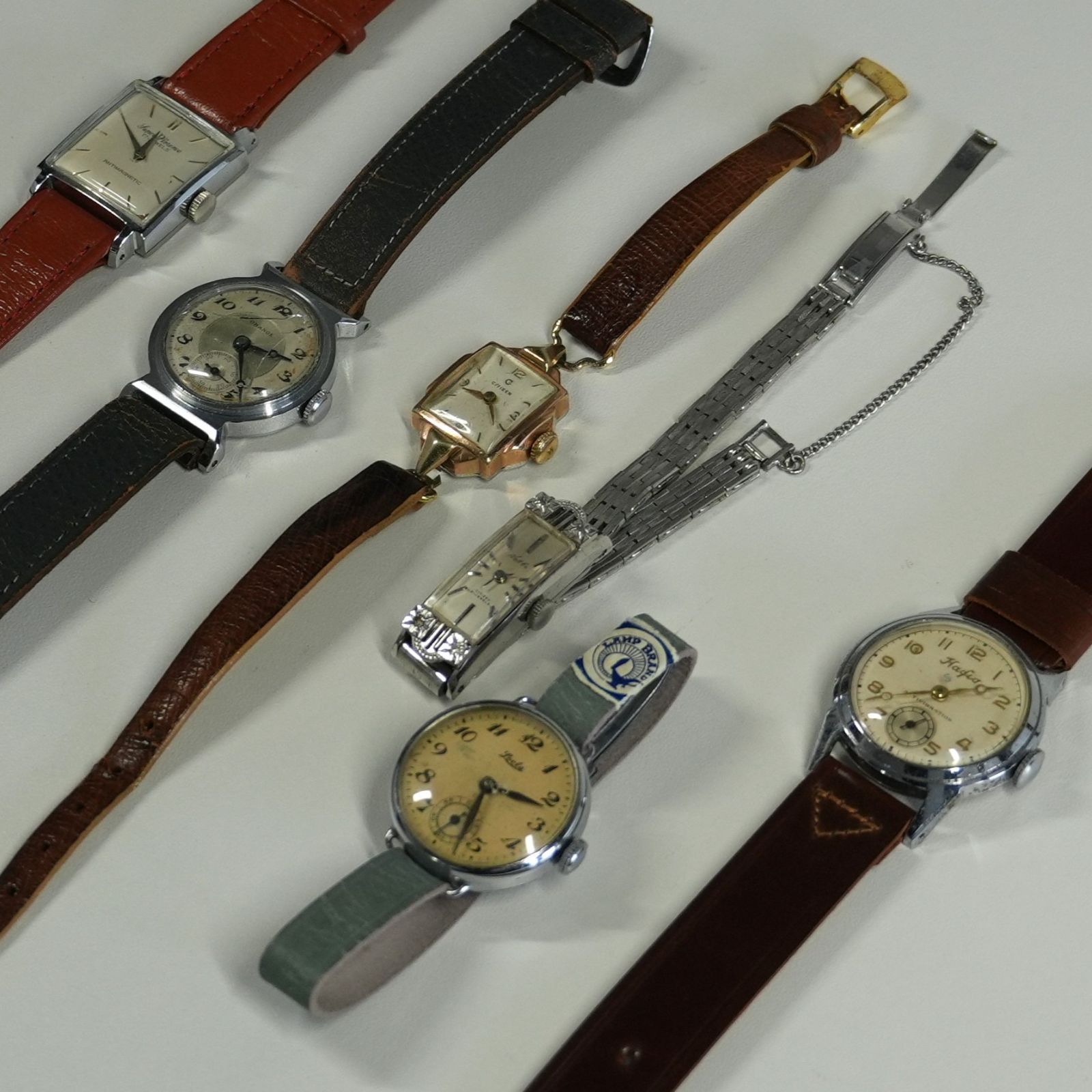 IM] ジャンク 不動品 ビンテージ 腕時計 6本セット レディース 手巻き 
