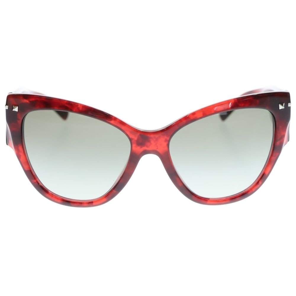 VALENTINO スタッズ付きキャットアイサングラス VALENTINO (ヴァレンティノ) スタッズ キャッツアイ グラデーション