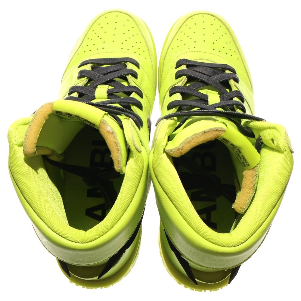 NIKE (ナイキ) ×AMBUSH DUNK HIGH FLASH LIME アンブッシュ ダンク 