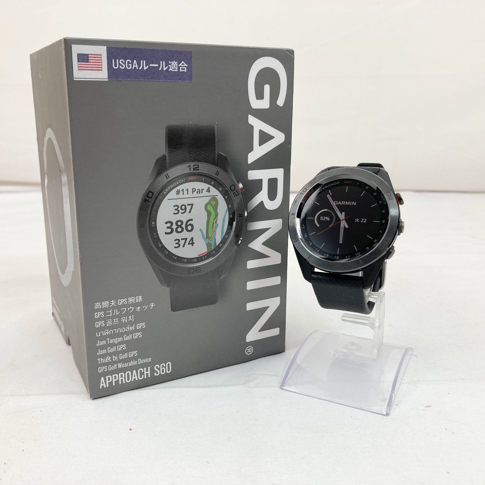 GARMIN Approach S60 GPSゴルフナビ 【公式通販】