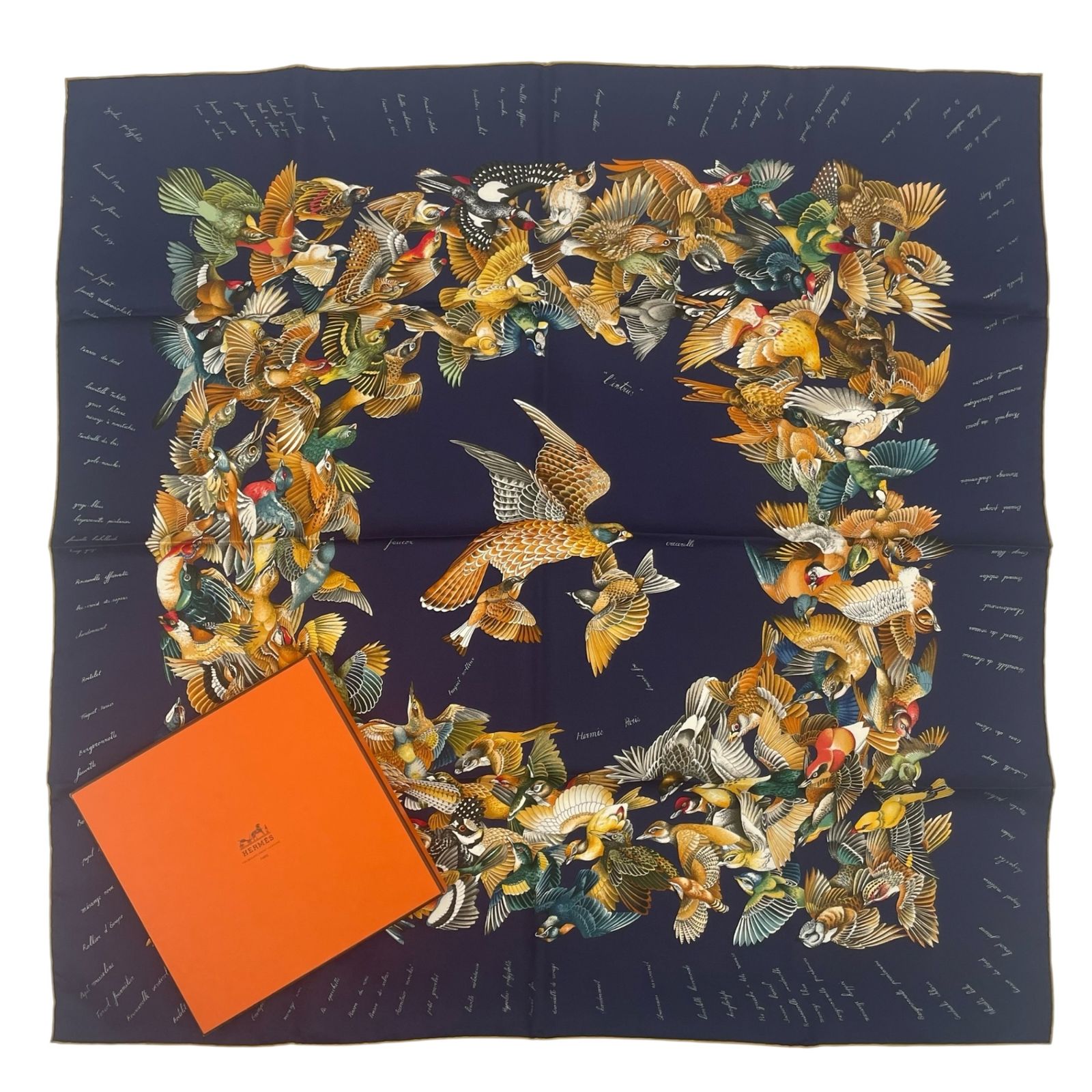 新品同様 希少 HERMES エルメス スカーフ シルク カレ90 L 新品同様 希少 HERMES エルメス スカーフ シルク カレ90 L
