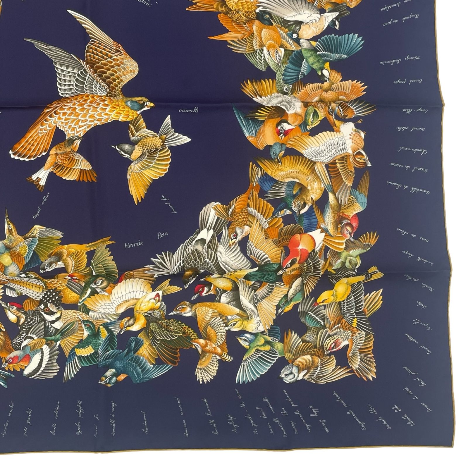 新品同様 希少 HERMES エルメス スカーフ シルク カレ90 L'intrus侵入