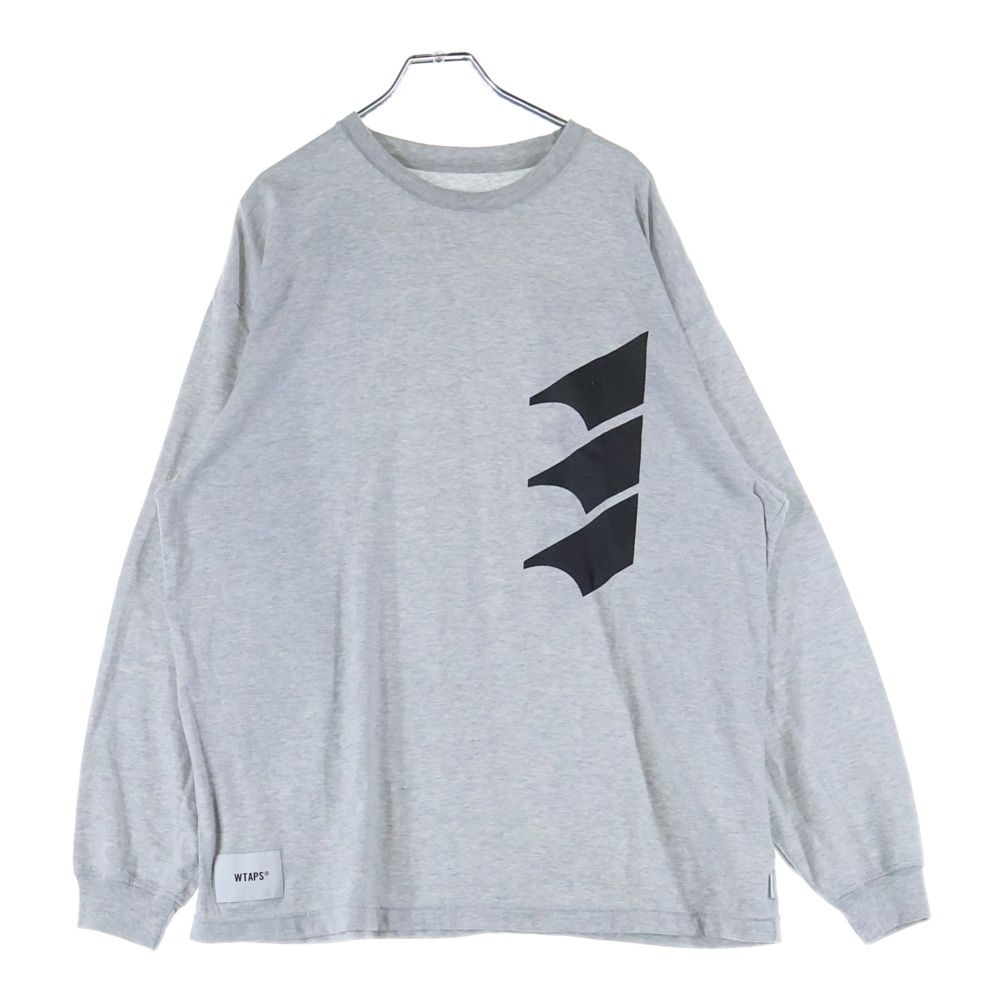 WTAPS (ダブルタップス) 25SS WOUND/LS /CTPL フロントプリント クルー