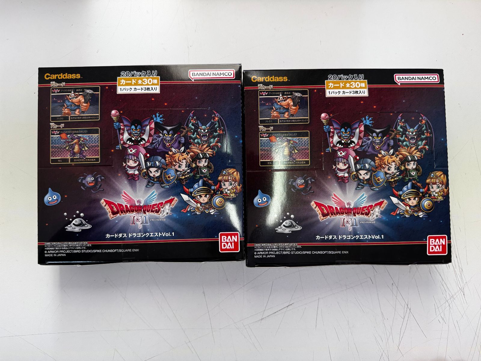 新品未開封）2個）カードダス ドラゴンクエストVol.1 - メルカリ