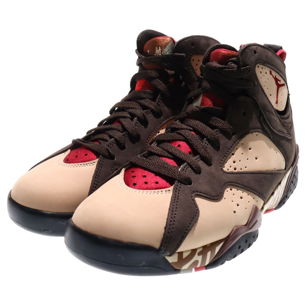 NIKE (ナイキ) ×PATTA AIR JORDAN 7 OG BROWN パタ エアジョーダン7 