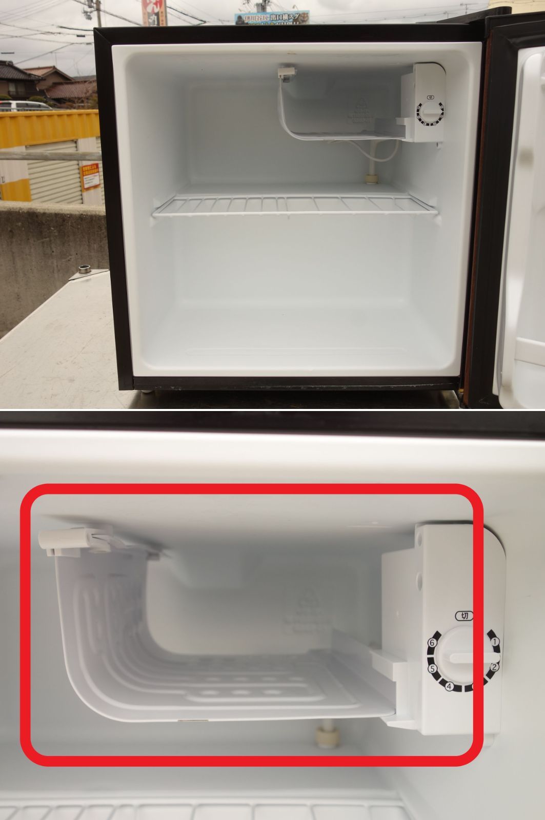 中古】M▽A-Stage 冷蔵庫 45L 2019年 1ドア サイコロ冷蔵庫 単身 寝室