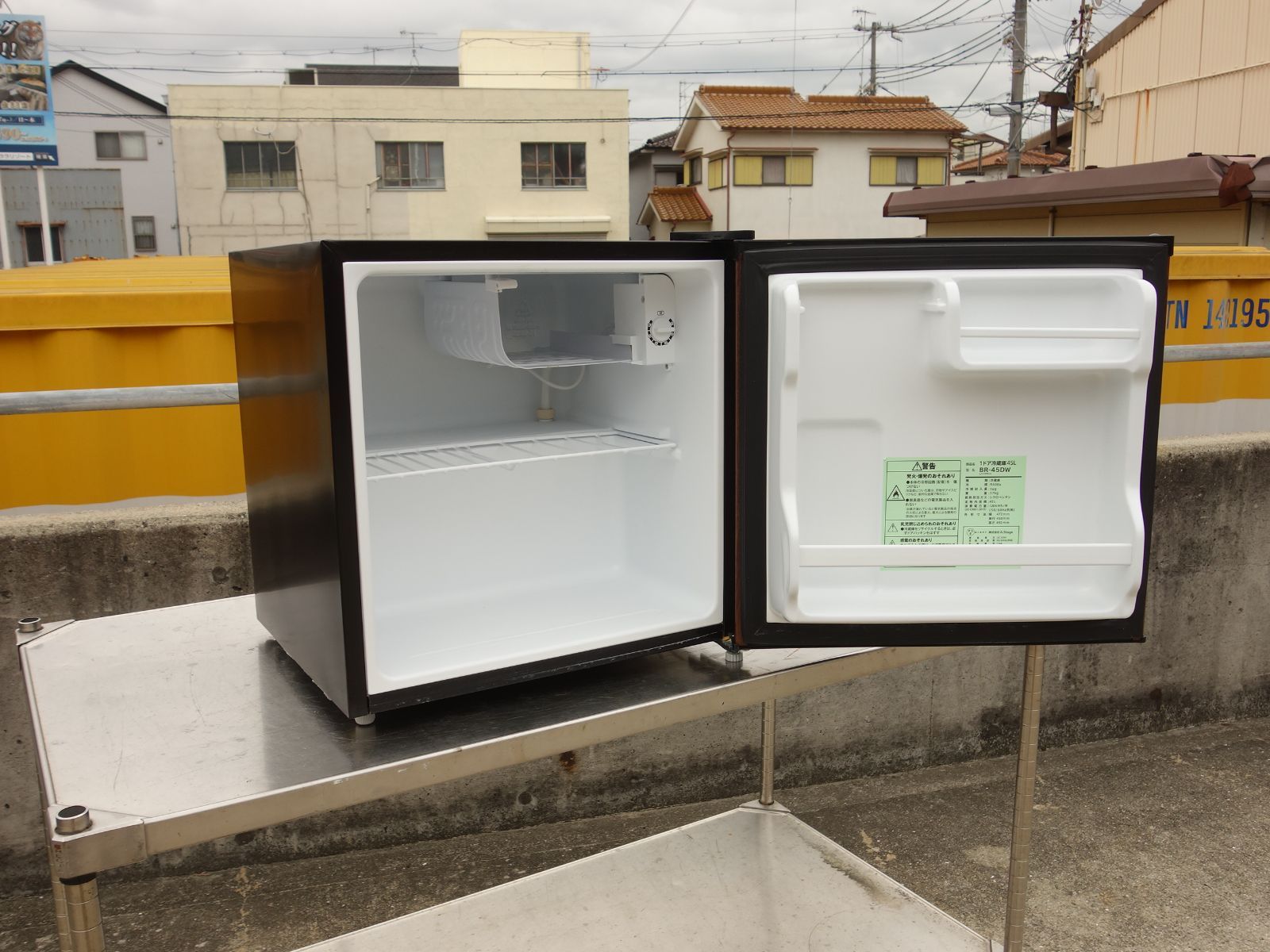 中古】M▽A-Stage 冷蔵庫 45L 2019年 1ドア サイコロ冷蔵庫 単身 寝室