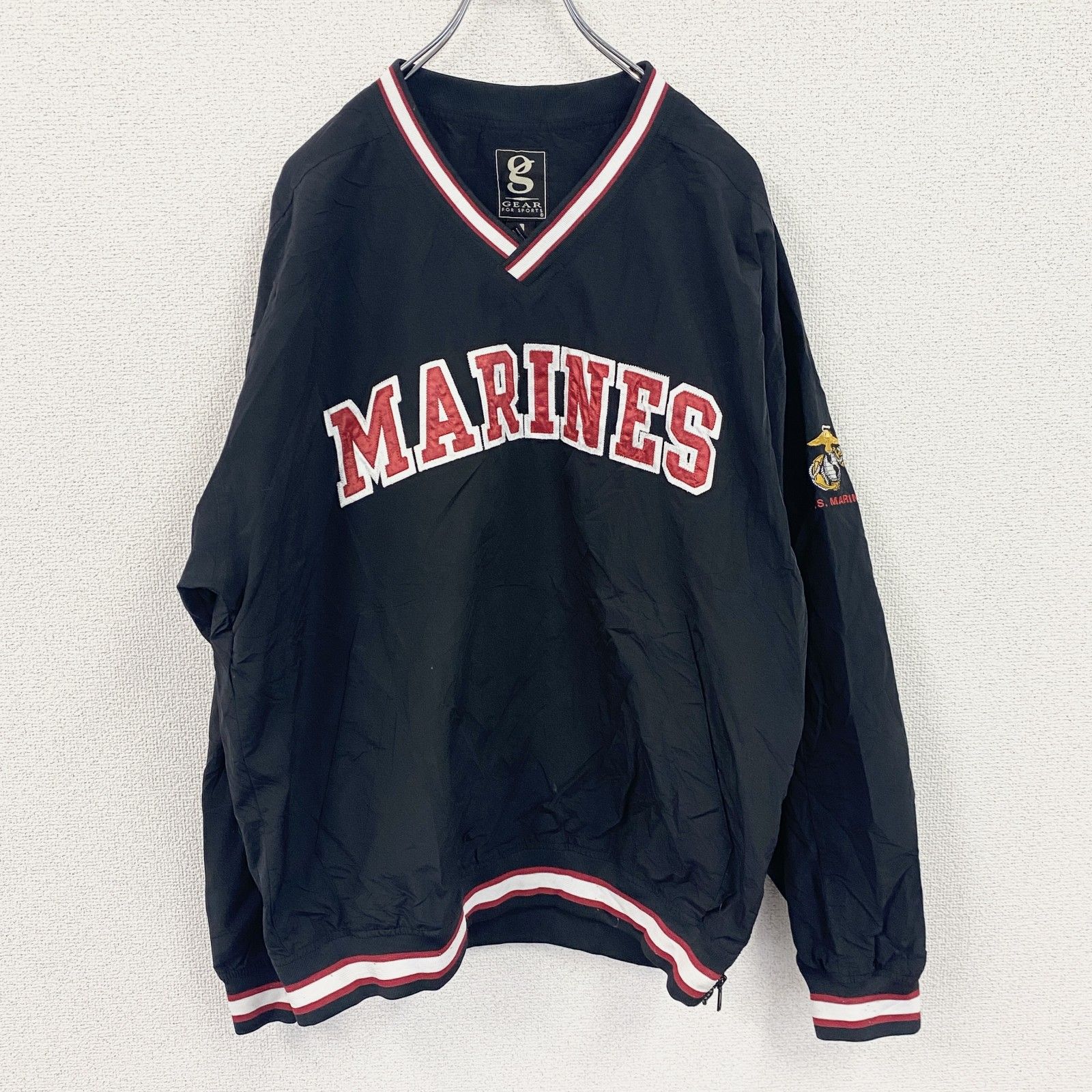 古着 used GEAR FOR SPORTS ナイロンプルオーバージャケット カレッジ 