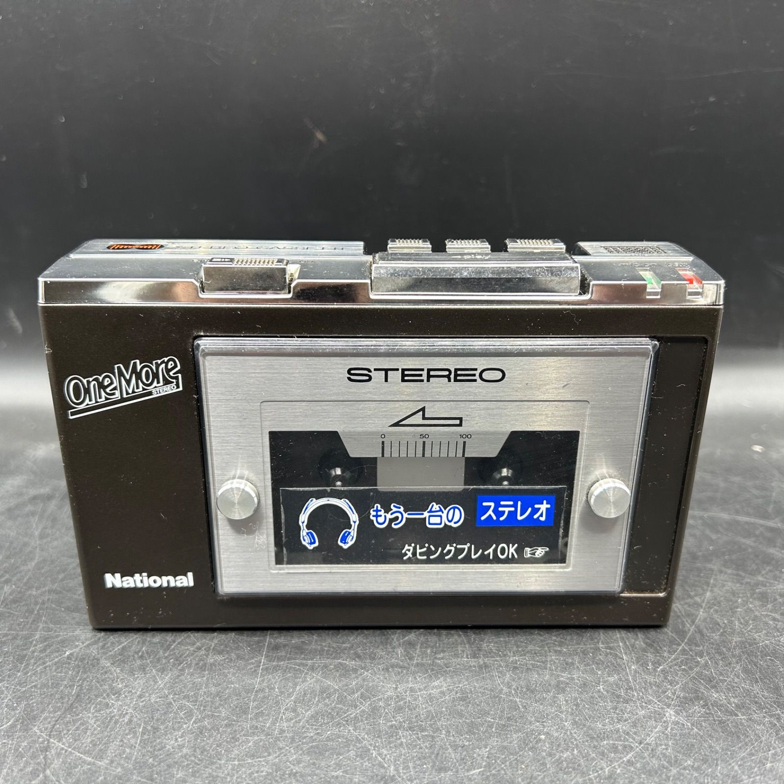 National RS-J3 ポータブル カセットプレーヤー ジャンク National RS-J3 カセットレコーダー カセットコーダー◇ジャンク品
