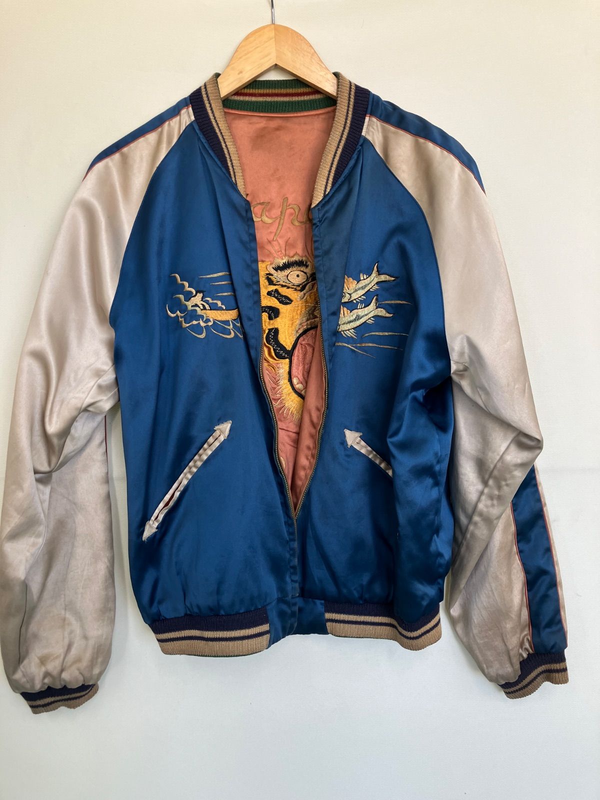 TAILOR TOYO 東洋テーラー スカジャン 虎 ハワイ リバーシブル 90s TAILOR TOYO 東洋テーラー スカジャン 虎 ハワイ リバーシブル 90s