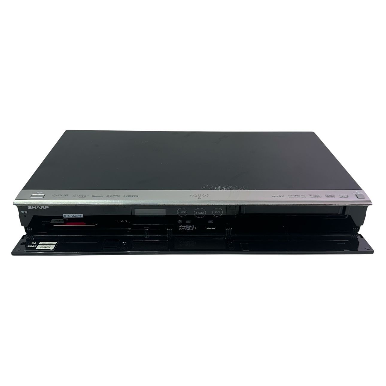 ⑧SHARP ブルーレイレコーダー BD-W560【完動品】 ブルーレイディスク 