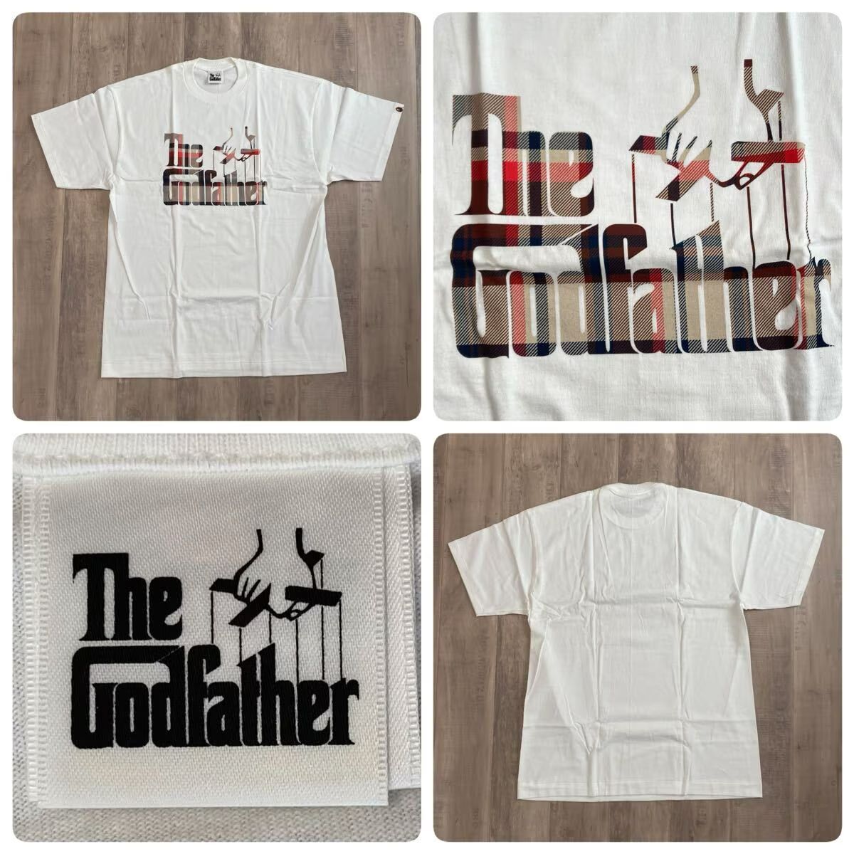 ☆新品☆ XL Godfather × BAPE Tシャツ a bathing ape ラブジェネ