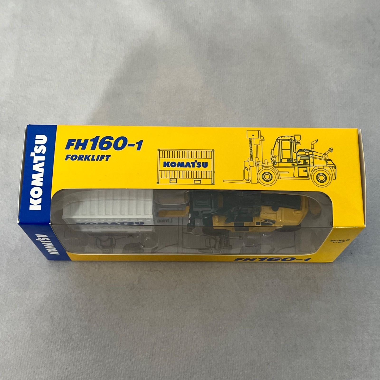 管2603-66】最終値下げ☆KOMATSU コマツ FH160-1 フォークリフト 1:87