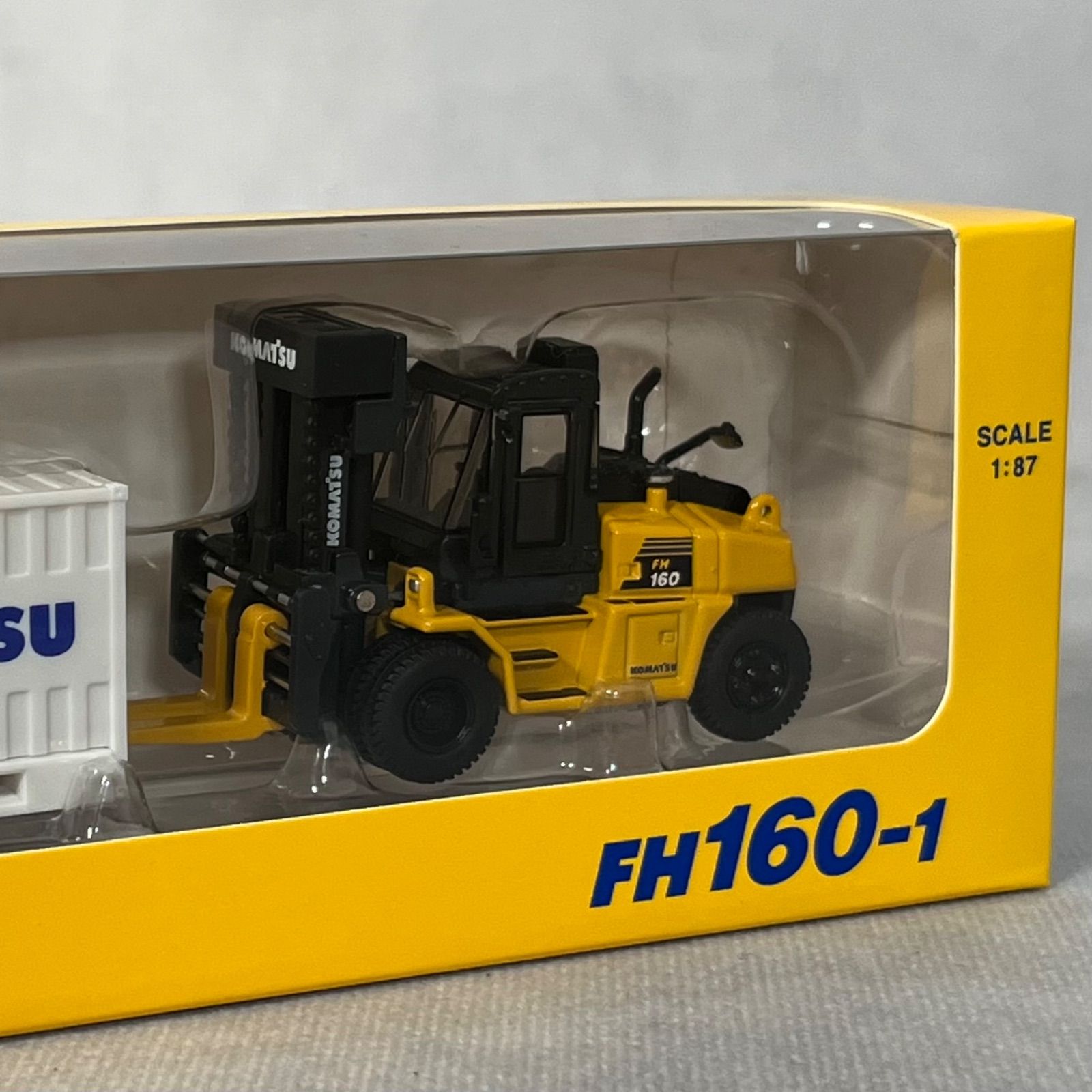 管2603-66】最終値下げ☆KOMATSU コマツ FH160-1 フォークリフト 1:87