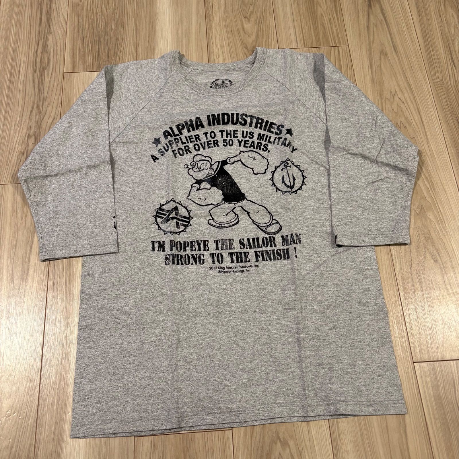 USA VINTAGE NON-FICTION CANADIAN CLASSIC FADED DESIGN PLANE SWEAT 