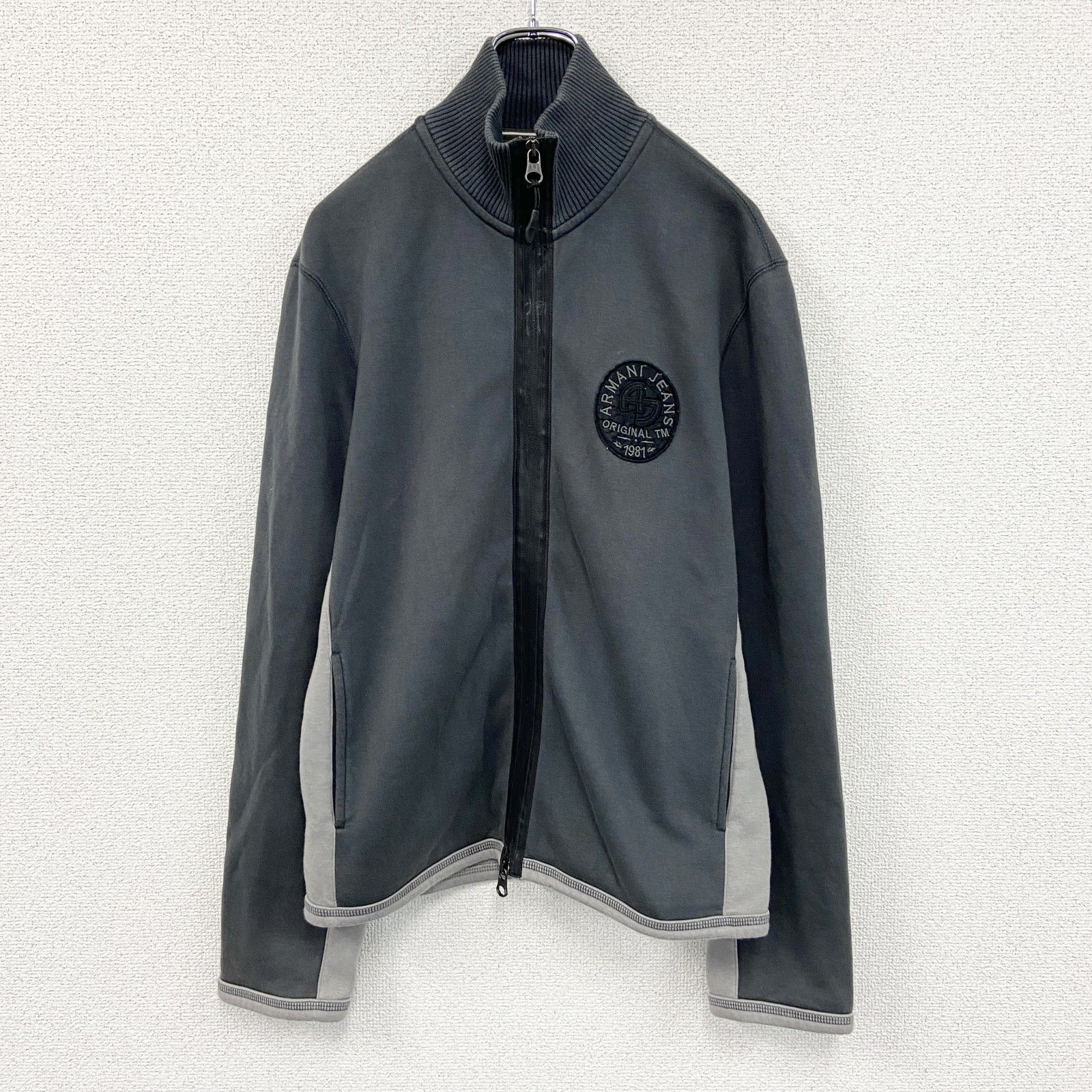 古着 used ARMANI JEANS アルマーニ ジーンズ フルジップスウェット 