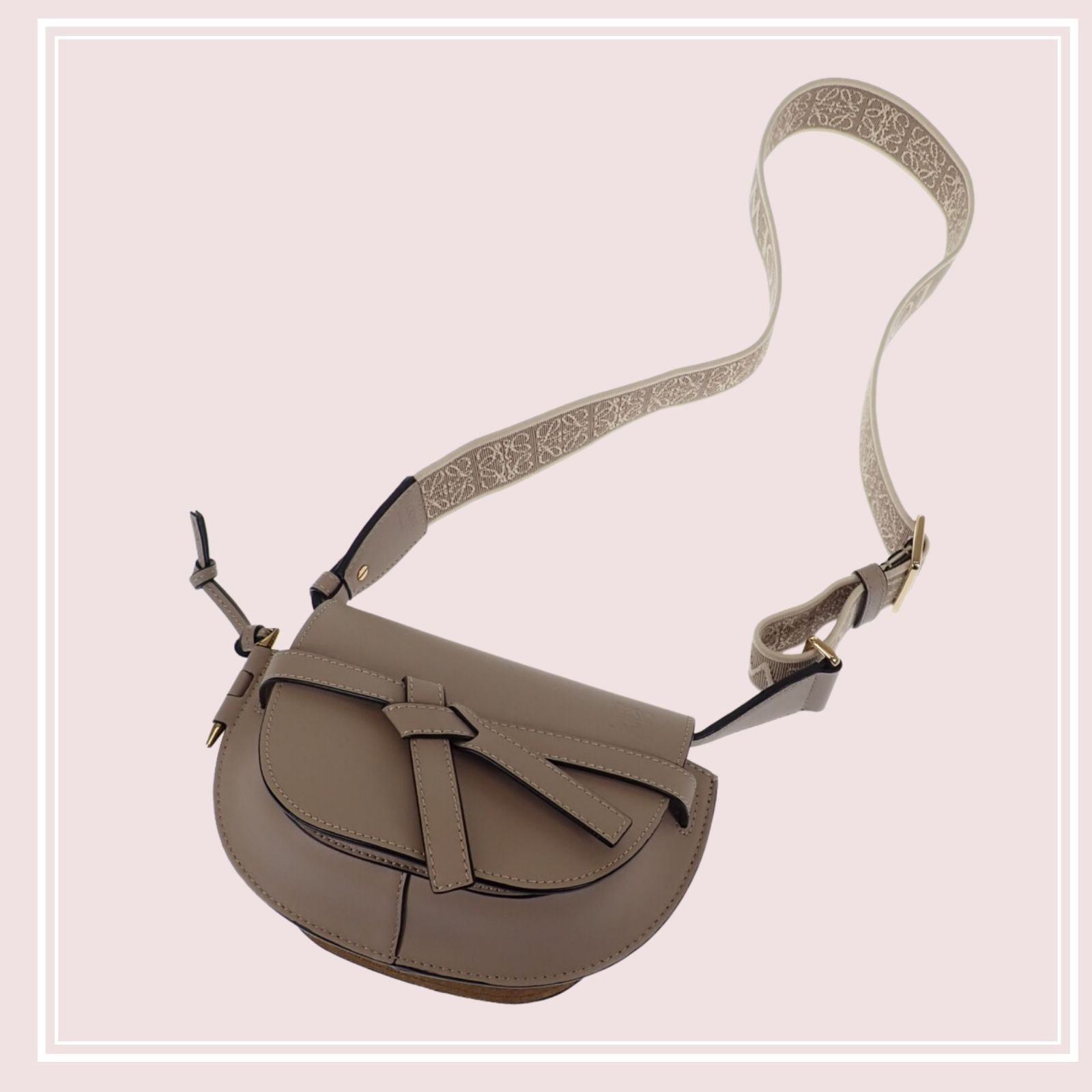 LOEWE】ロエベ LOEWE アナグラム ゲート デュアルバッグミニ 