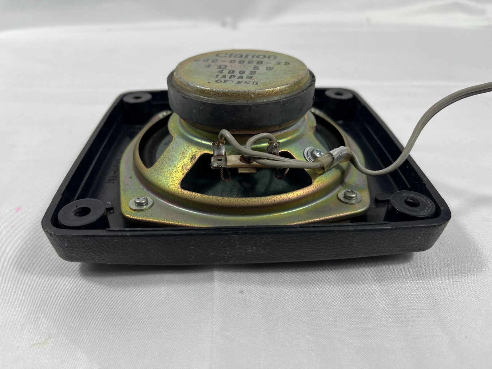 ジャンク品 Clarion クラリオン スピーカー 090-0080-25 4008 JAPAN 6F