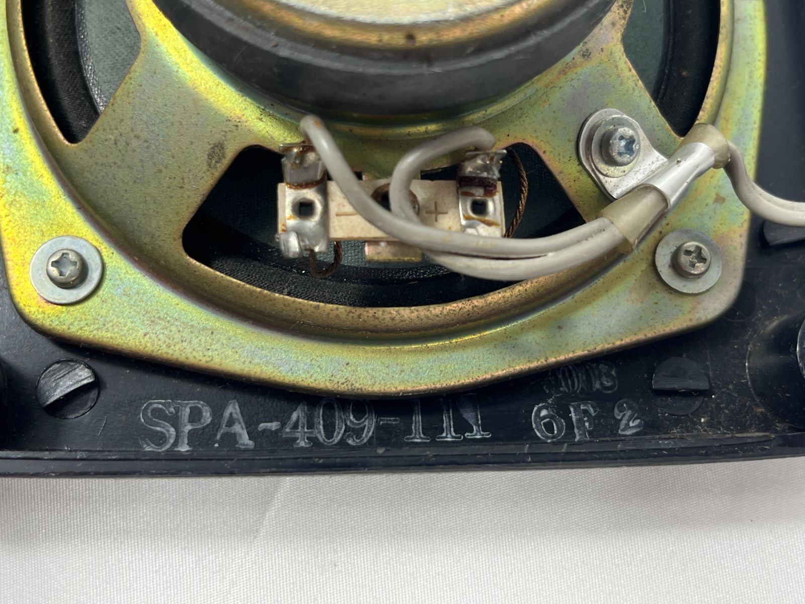 80年代 白バイ クラリオン製 スピーカー Clarion SPA-500 ☆ 80年代