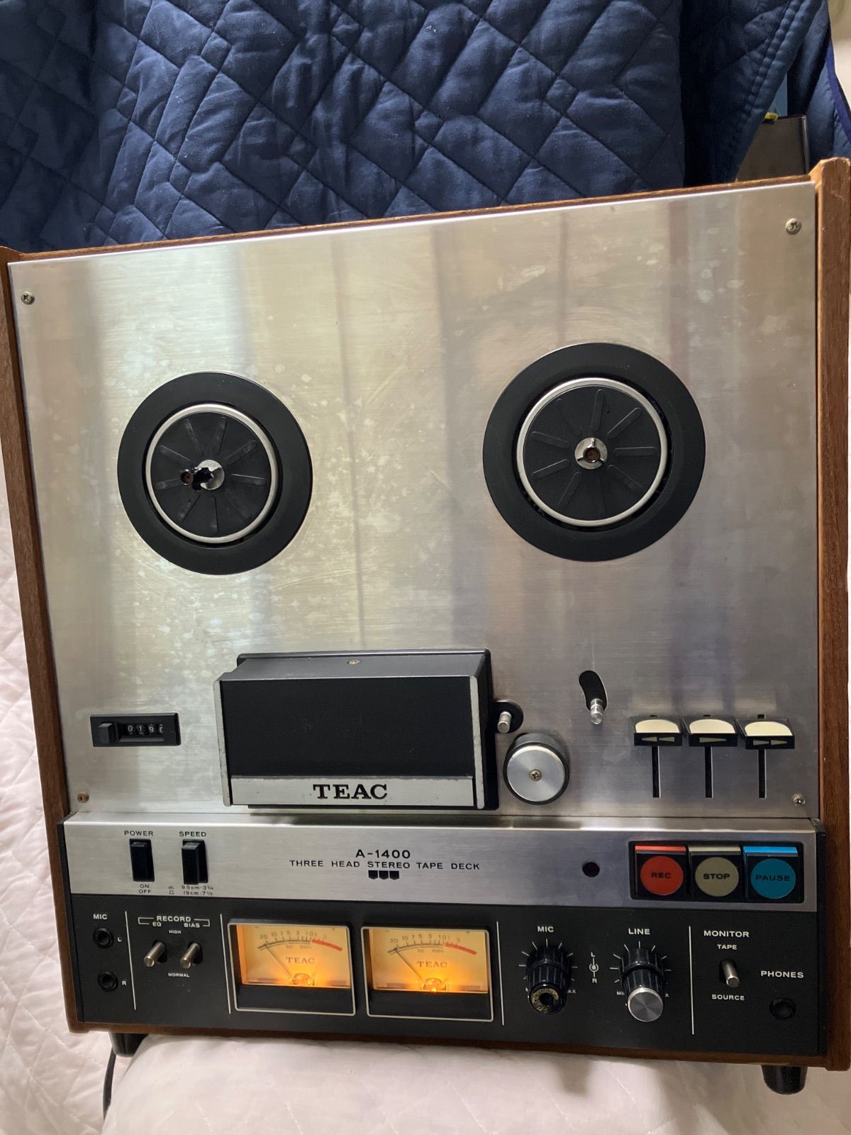 オープンリールテープデッキ TEAC A1400 T E A Cオープンリールデッキ A-1400 - メルカリ