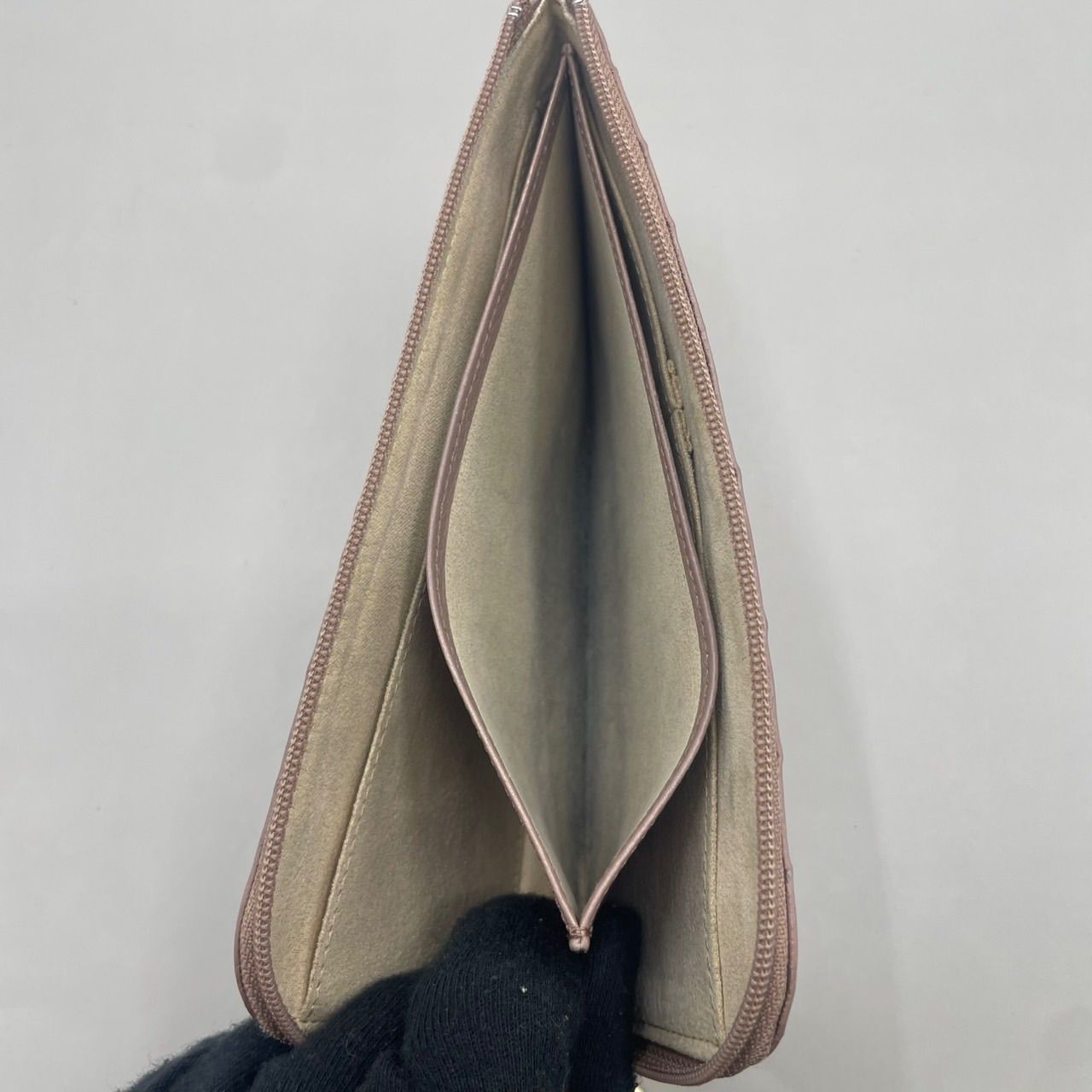 極美品 ATAO アタオ 長財布 L字ファスナー スリモ ヴィトロ Slimo 