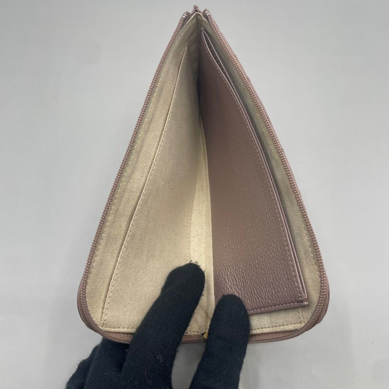 極美品 ATAO アタオ 長財布 L字ファスナー スリモ ヴィトロ Slimo 