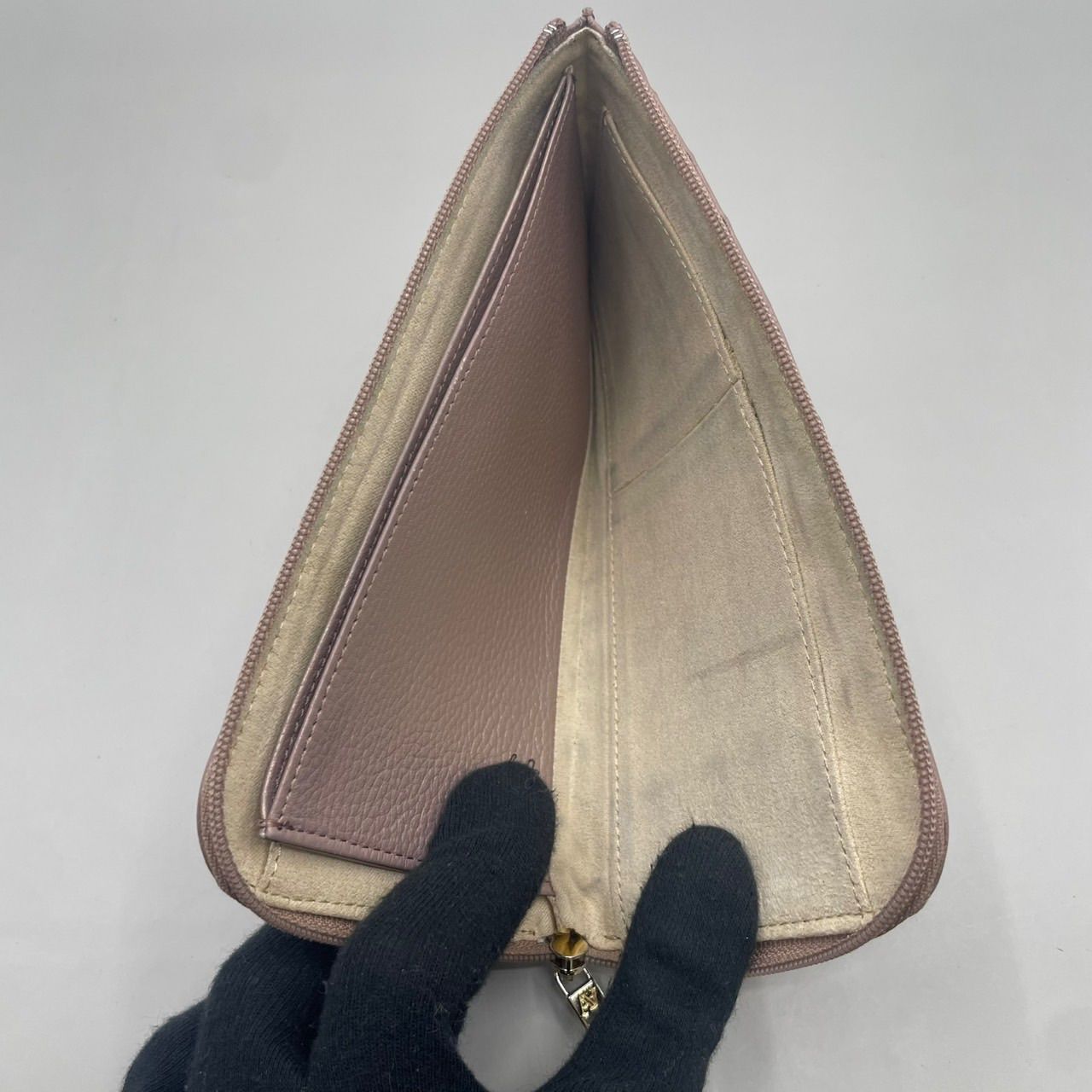 極美品 ATAO アタオ 長財布 L字ファスナー スリモ ヴィトロ Slimo 