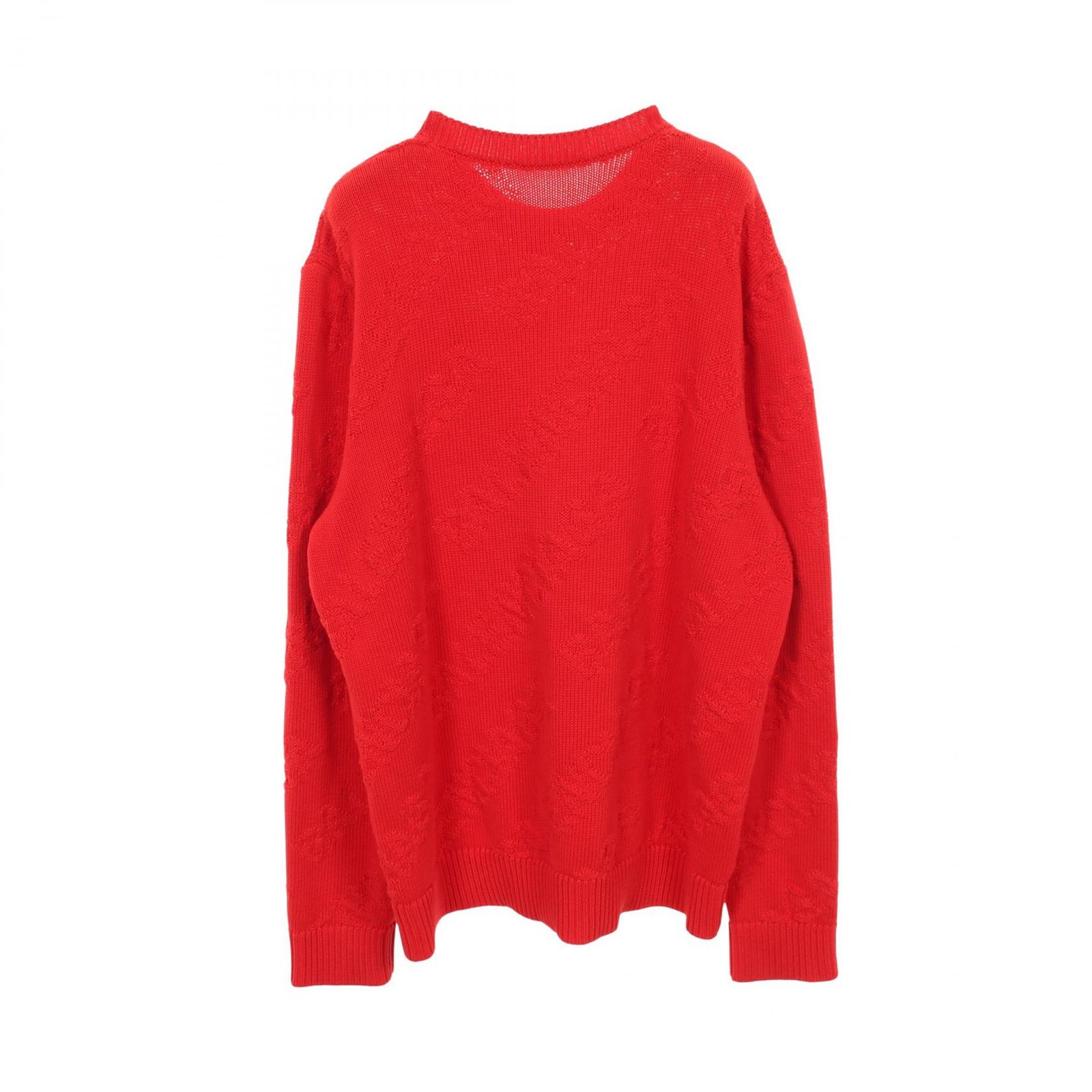 バレンシアガ BALENCIAGA ニット ロゴジャガード コットン ニット