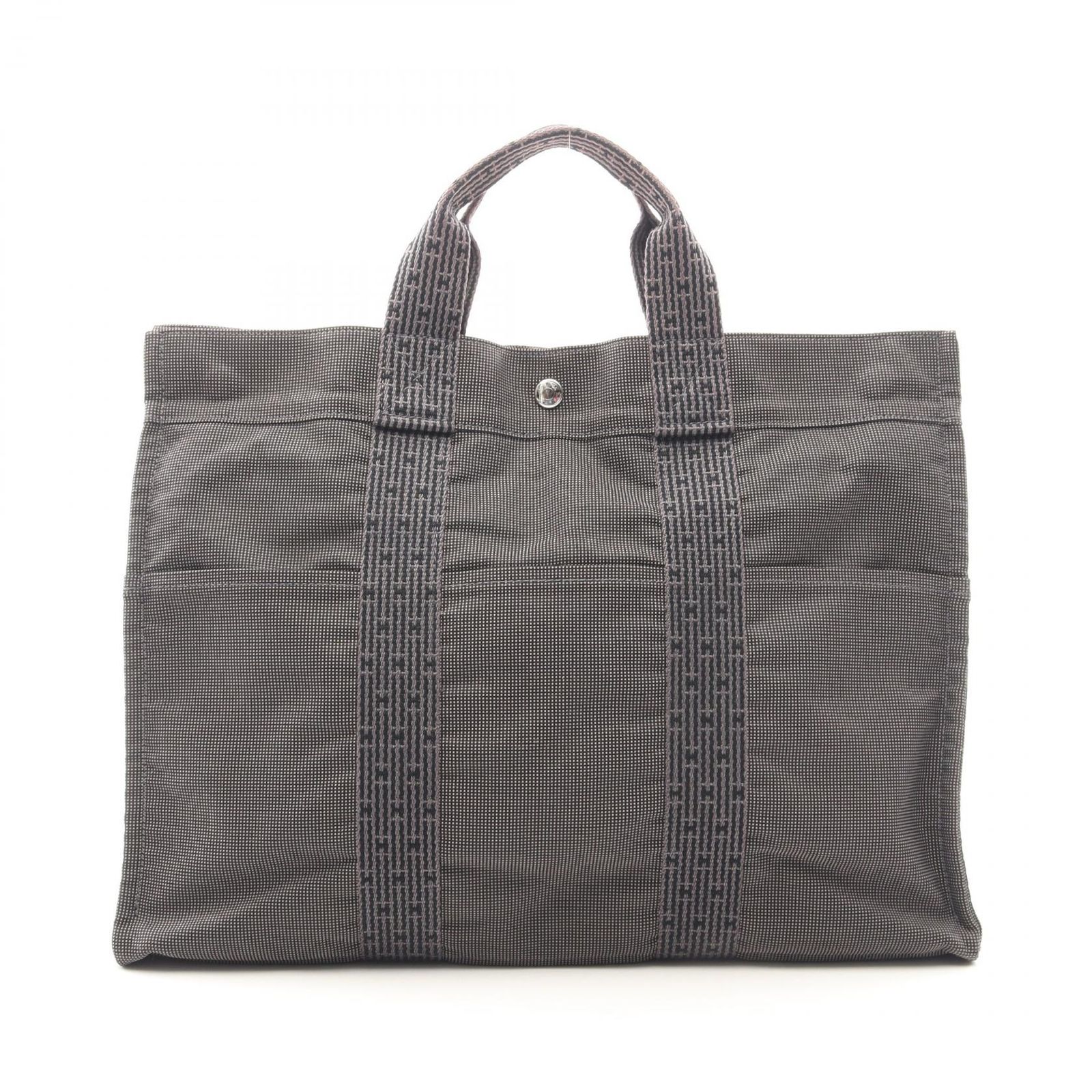 エルメス HERMES トートバッグ エールラインMM グレー その他 エール 