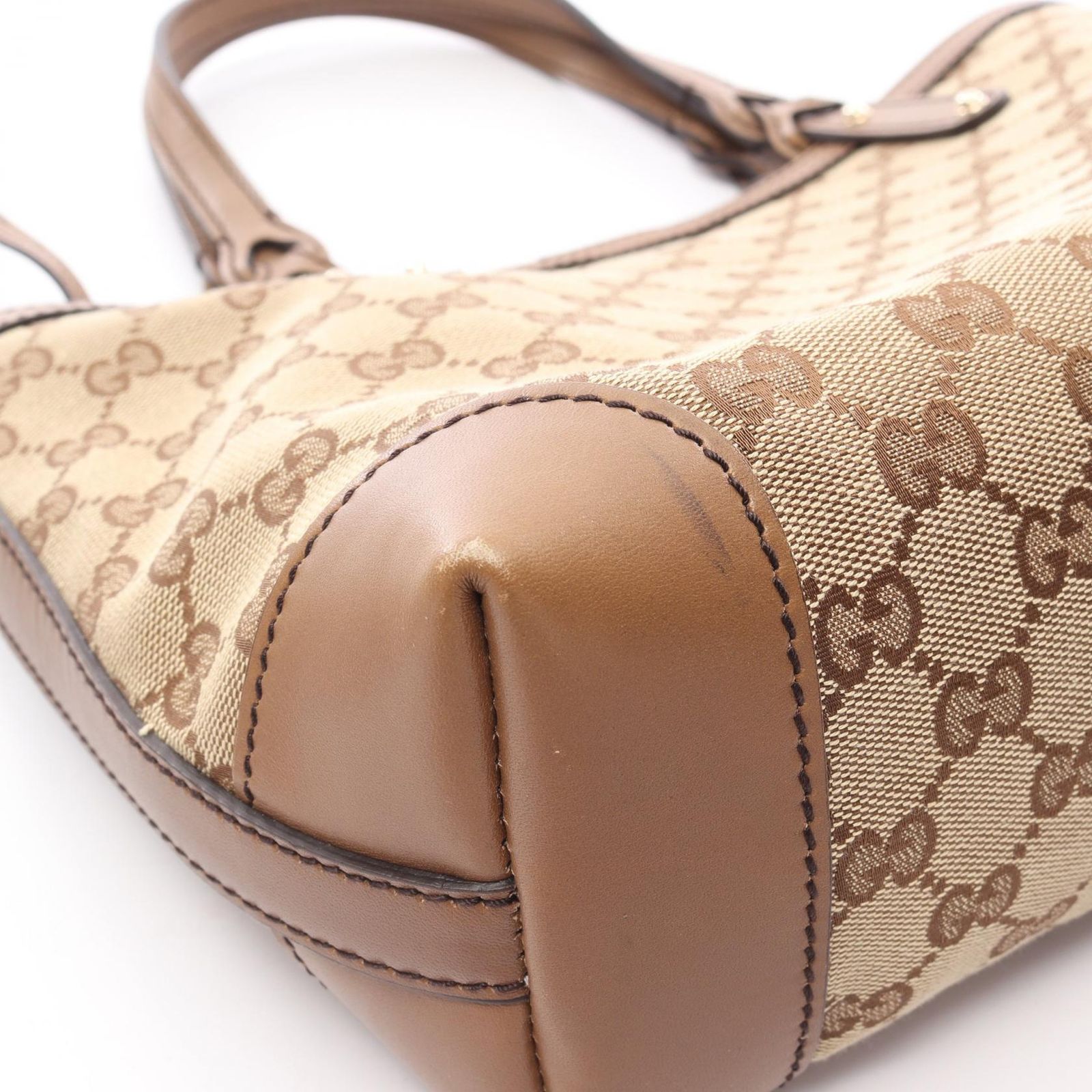 グッチ GUCCI トートバッグ GGキャンバス 269878 ベージュ/ブラウン