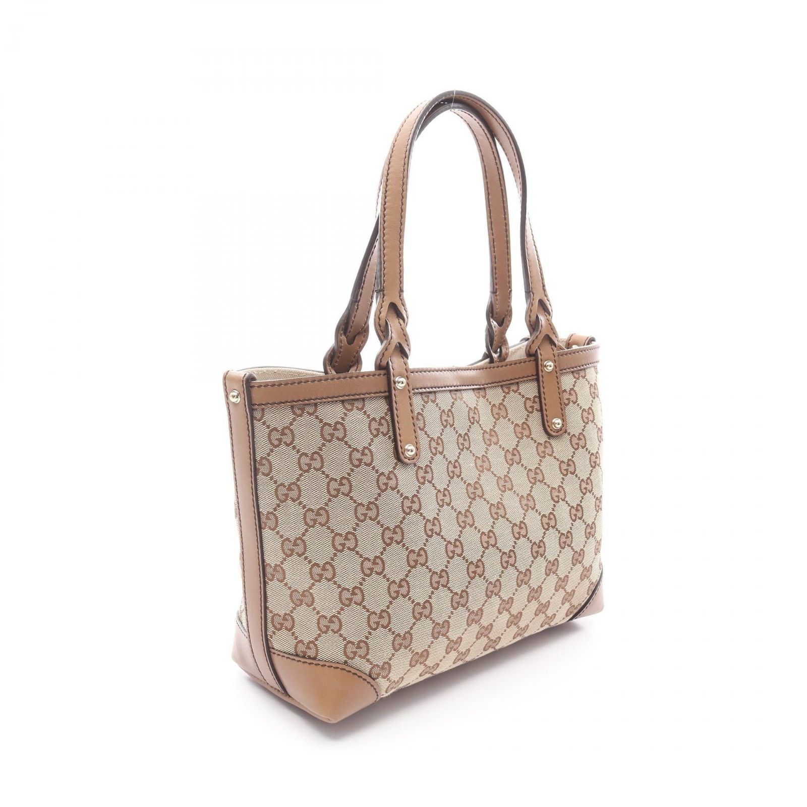 グッチ GUCCI トートバッグ GGキャンバス 269878 ベージュ/ブラウン