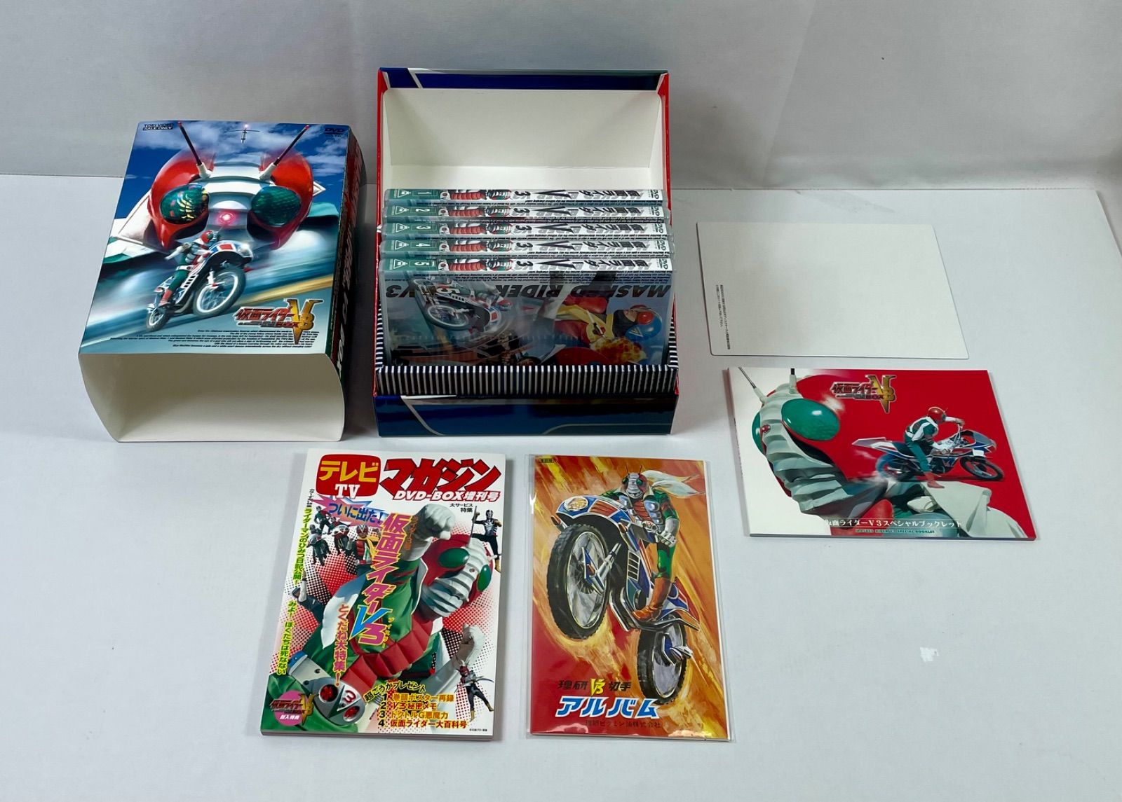 A2808・特撮DVD 仮面ライダーV3 DVD-BOX ※DVDDISC 2.3.4は未開封品 