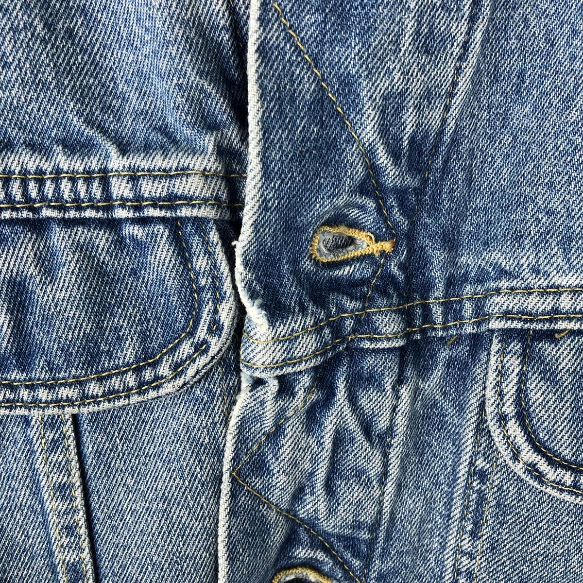 古着 リー Lee DUNGAREES 中綿入り デニムジャケット Gジャン メンズXL