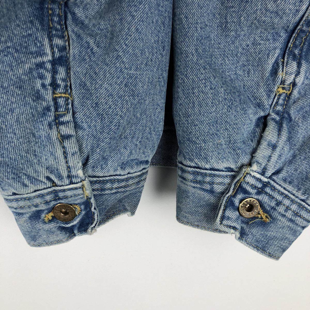 古着 リー Lee DUNGAREES 中綿入り デニムジャケット Gジャン メンズXL
