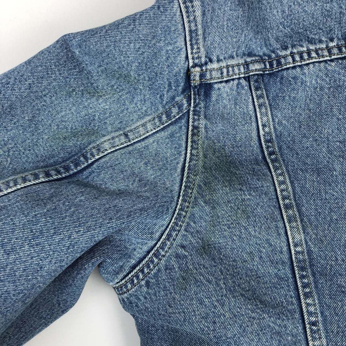 古着 リー Lee DUNGAREES 中綿入り デニムジャケット Gジャン メンズXL