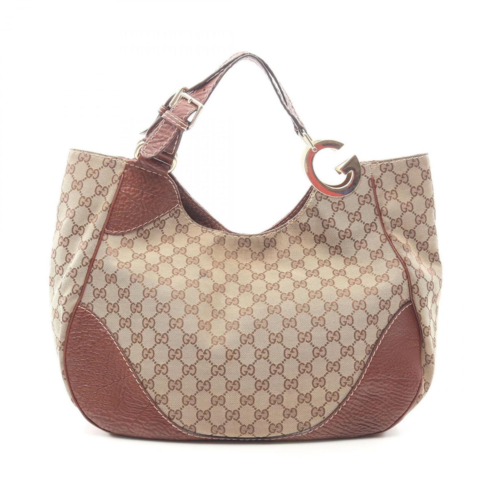 グッチ GUCCI ショルダーバッグ GGキャンバス 203504 ベージュ