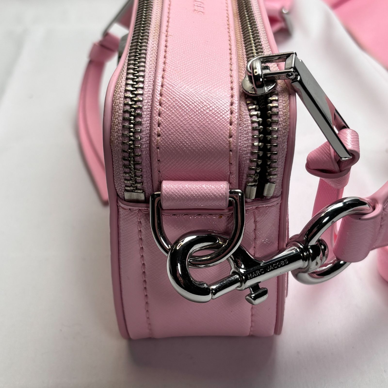 MARC JACOBS ザスナップショット ピンク ショルダーバッグ ミニポーチ 