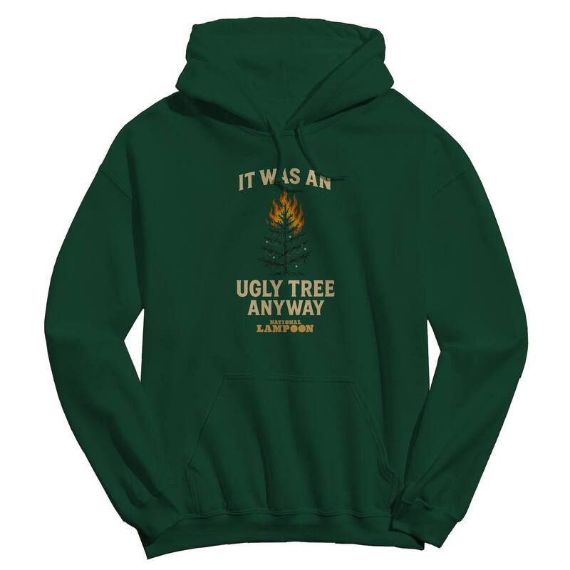 アニメキャラクター メンズ トップス Tシャツ パーカー グラフィック Licensed Character Mens Nationalampoons Christmas Vacation It Was An Ugly Tree Anyways Graphic