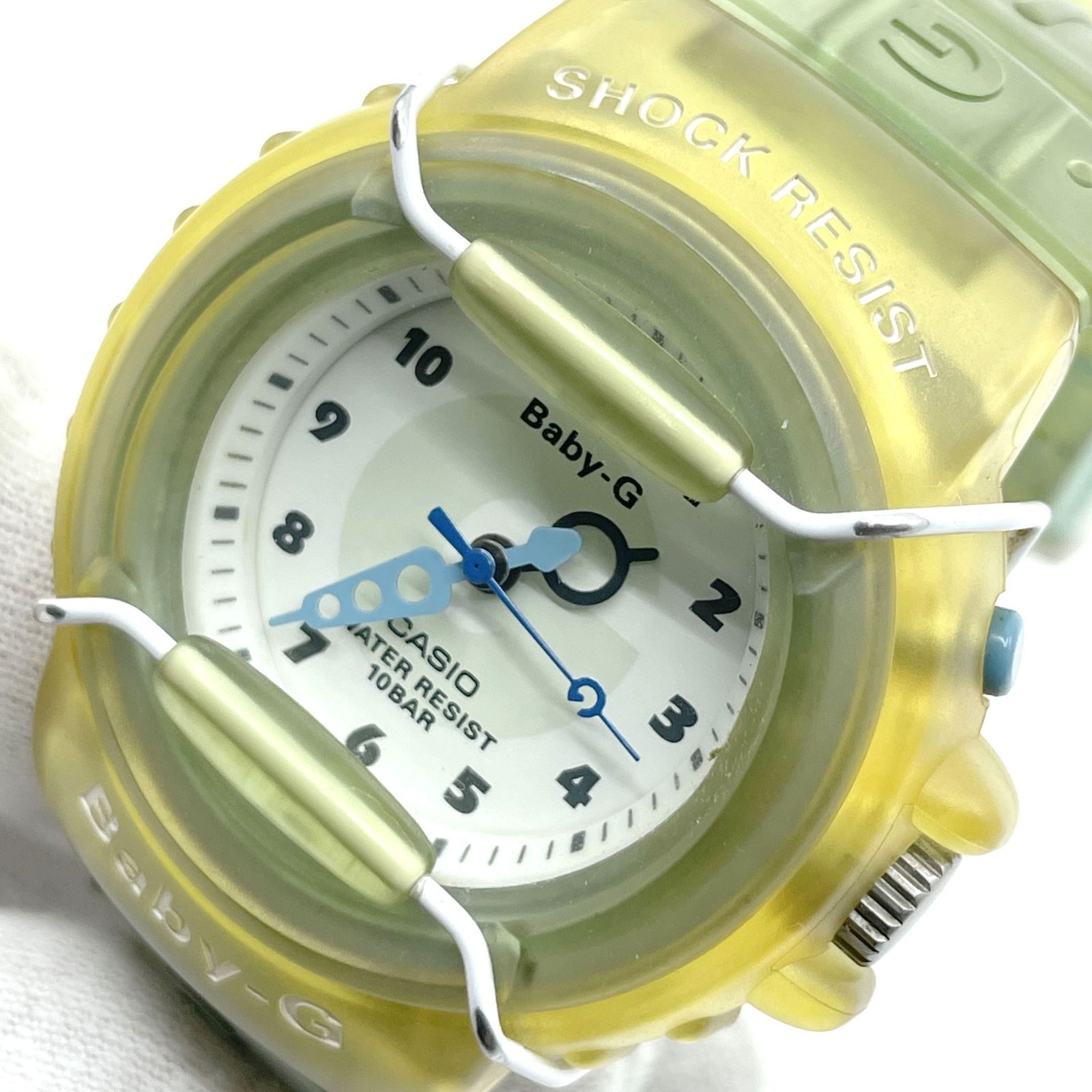 動作未確認 CASIO カシオ Baby-G BG-11 クォーツ 白文字盤 | Japonya 