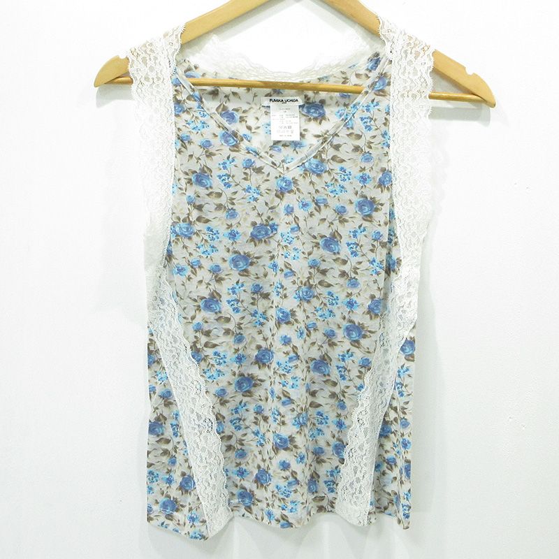 三重本店】 中古 FUMIKA UCHIDA | フミカウチダ FLOWER PRINTED 