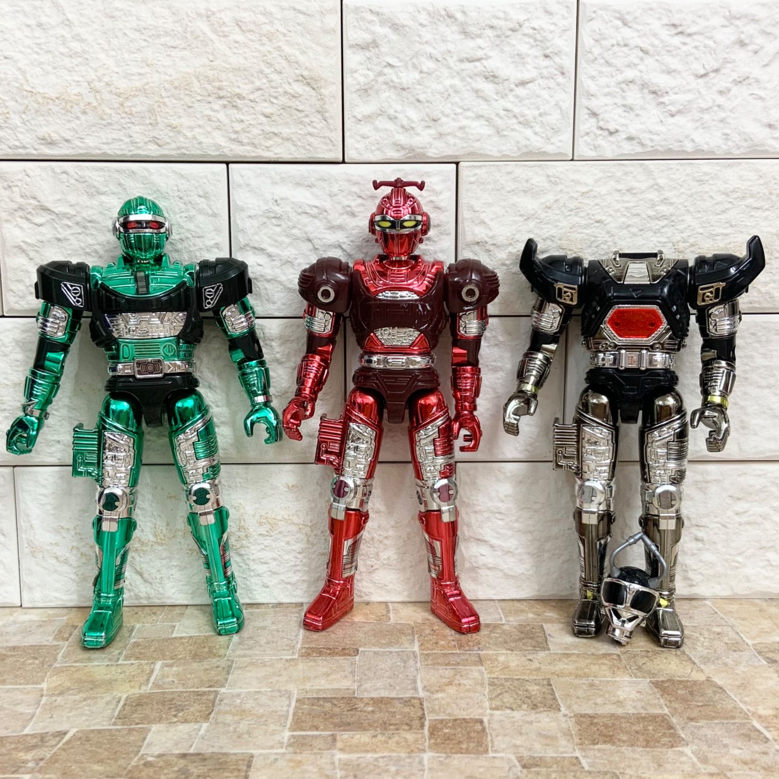 重甲ビーファイター】メタリックヒーロー アクションフィギュア