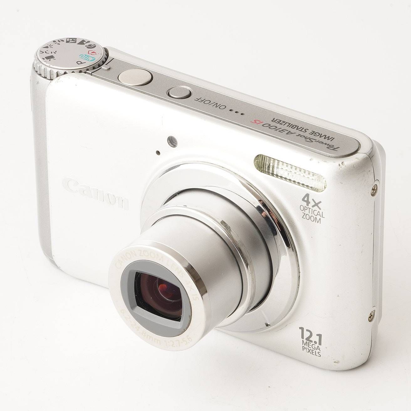 キヤノン Canon PowerShot A3100 IS シルバー 4X 光学ズーム - メルカリ